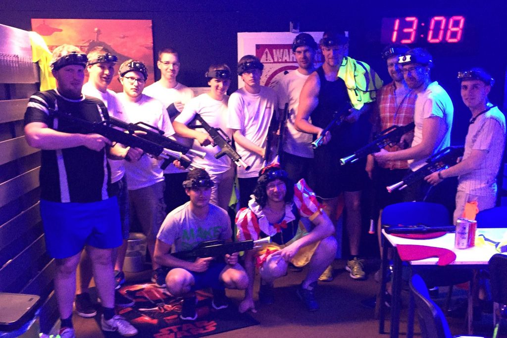 Lasertag Arena Panorama