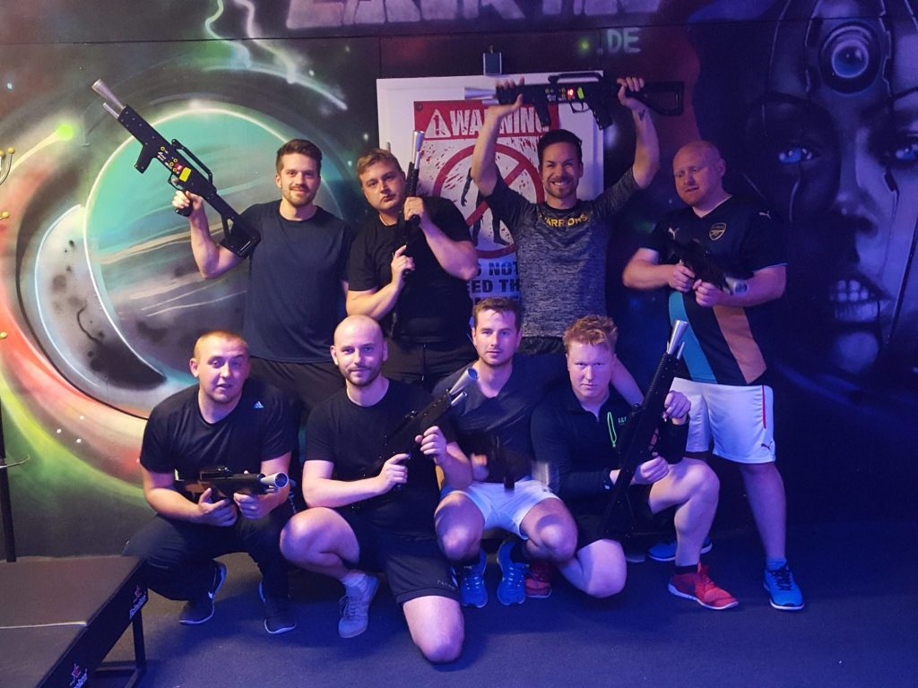 Lasertag Spielbereich