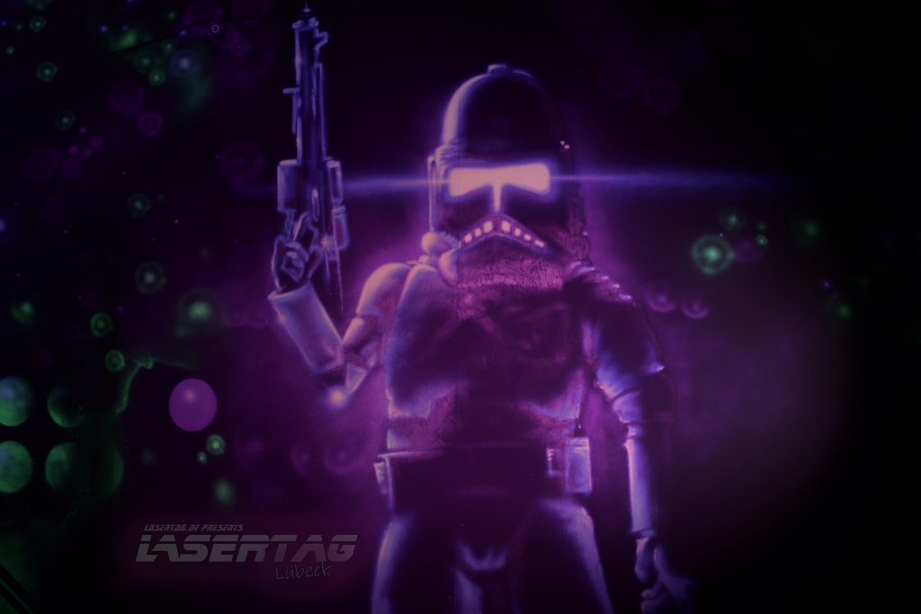 Lasertag Arena Spielfeld