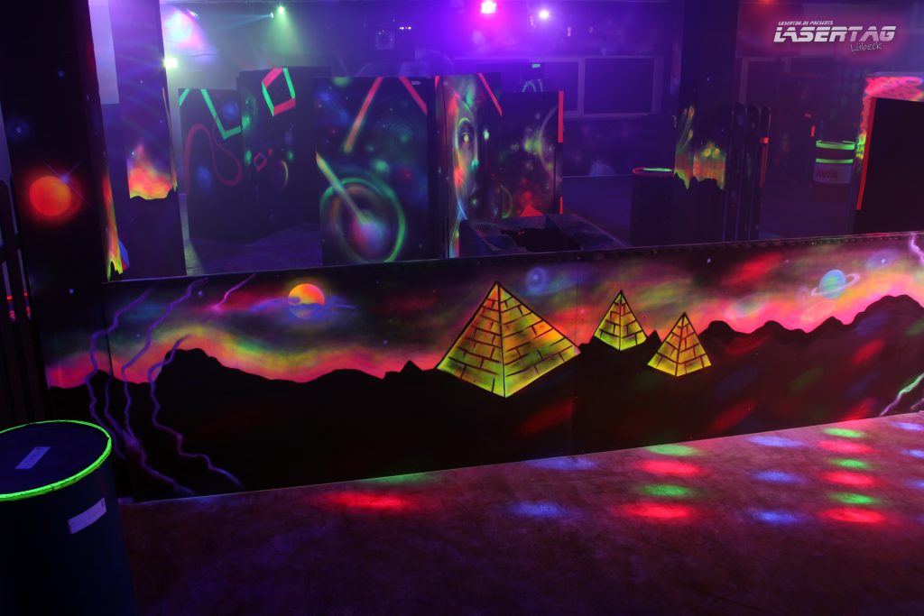 Lasertag Arena Spieler